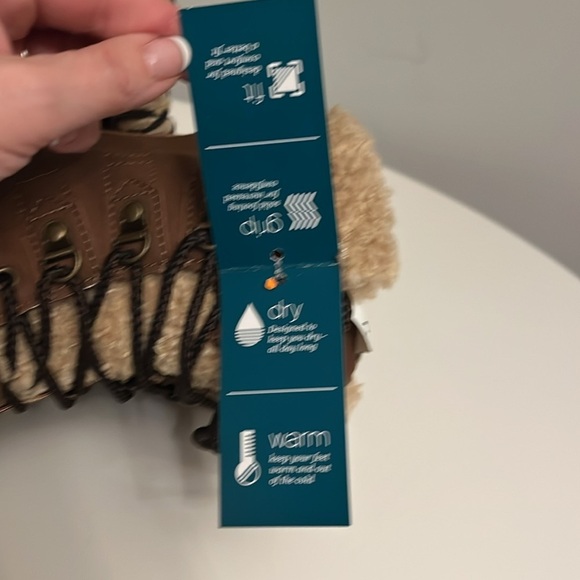 SPORTO NWT Duck Boots Waterproof Faux Fur Winter boots Women's Sz 7.5M - Picture 11 of 12